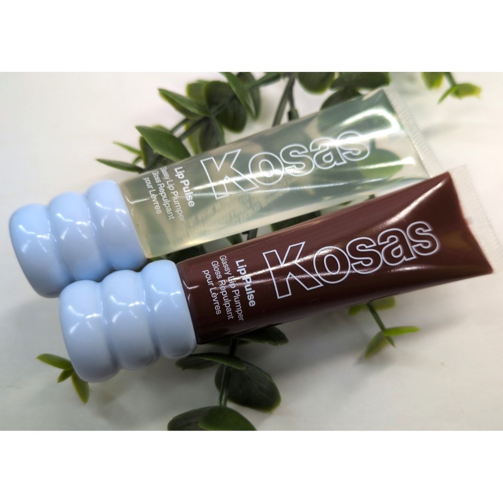 NEW LOT 2 UNSPOKEN & SOULFIRE🥰Kosas Lip Pulse Lip Plumper Gloss 12.5mlMade USA